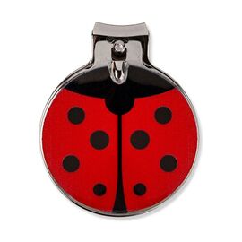 Kikkerland - Ladybug Nail Clipper - 4.25 cm x 5.25 cm x 1.5 cm / Beauty Tools & Accessories Makeup