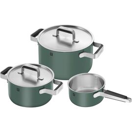 Zwilling - Pure Pots and pans set, 3-pcs - Grøn / Home and Kitchen Κουζίνα Σπίτι & Κουζίνα