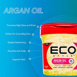 ECO Styler - Argan Oil Styling Gel 473 ml / Beauty Styling Μαλλιών Περιποίηση Μαλλιών