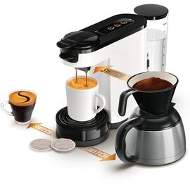Senseo - Switch Coffeemachine HD6594/00 - Star White / Home and Kitchen Κουζίνα Σπίτι & Κουζίνα