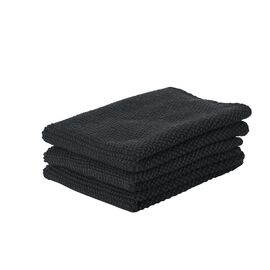 Zone Denmark - Kitchen Cloth 3 pcs - Black (330409) / Home and Kitchen Kitchen Home & Kitchen