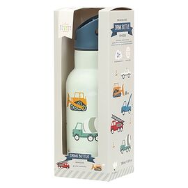 A little lovely company - Stainless steel drinking bottle - Vehicles - 7.3 x 20 x 7.3 cm / Home and Kitchen Κουζίνα Σπίτι & Κουζίνα