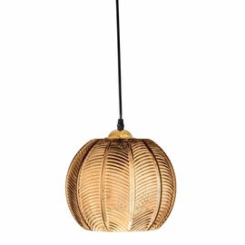 Bloomingville - Adar Glass Pendant Lamp 22x20 cm - Brown / Home and Kitchen Lightning Home & Kitchen