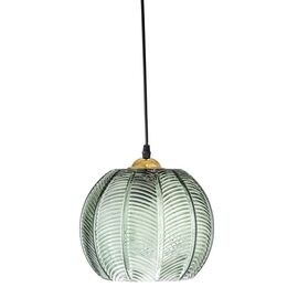 Bloomingville - Adar Glass Pendel Ø22 cm - Green / Home and Kitchen Lightning Home & Kitchen