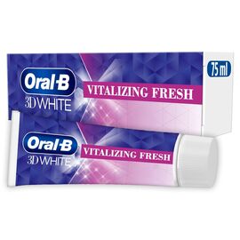 Oral B - 3D White Vitalizing Fresh Toothpaste - 75 ml / Health and Personal Care Υγιεινή Στόματος Προσωπική Φροντίδα