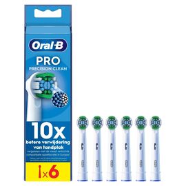Oral B - Pro Precision Clean Toothbrush Heads - 6 Counts - White / Health and Personal Care Υγιεινή Στόματος Προσωπική Φροντίδα