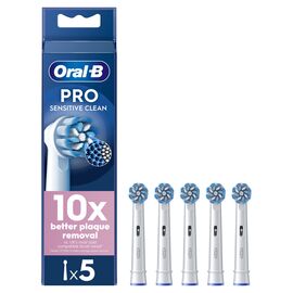 Oral B - Pro Sensitive Clean Toothbrush Heads - White - 5 Counts / Health and Personal Care Υγιεινή Στόματος Προσωπική Φροντίδα