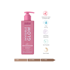 Minetan - Invisible Glow 237 ml - DARK TAN GELLY / Beauty Tan Sun Care