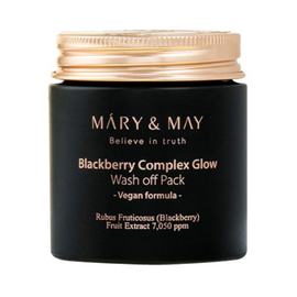 Mary&May - Blackberry Complex Glow Wash Off Pack - 125 g / Beauty Πρόσωπο Περιποίηση Προσώπου