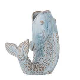 Bloomingville - Hiro Vase - Blue - Stoneware / Home and Kitchen Διακόσμηση Σπίτι & Κουζίνα