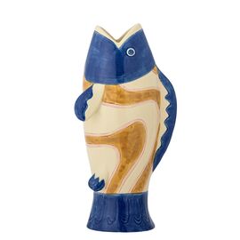 Bloomingville - Irving Vase - Blue - Stoneware / Home and Kitchen Διακόσμηση Σπίτι & Κουζίνα