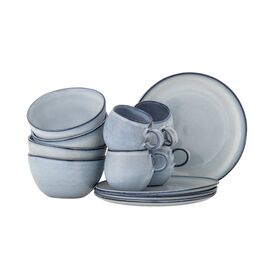 Bloomingville - Sandrine Breakfast Set - Blue - Stoneware / Home and Kitchen Kitchen Home & Kitchen
