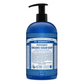 Dr. Bronner's - Organic Sugar Soap Peppermint 710 ml / Beauty Ντους Μπάνιο & Σώμα