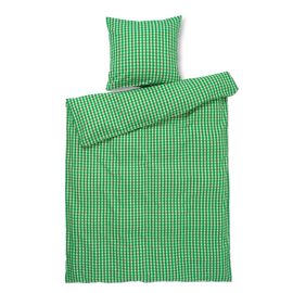 Juna - Bæk&Bølge Bed Linen 140x200 cm - Green & Sand / Home and Kitchen Κλινοσκεπάσματα Σπίτι & Κουζίνα