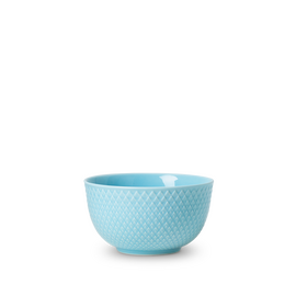 Lyngby Porcelæn - Rhombe Color Bowl 11 cm  - Turquoise / Home and Kitchen Kitchen Home & Kitchen
