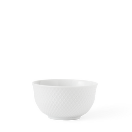 ​Lyngby Porcelæn - Rhombe White Bowl 11 cm / Home and Kitchen Κουζίνα Σπίτι & Κουζίνα