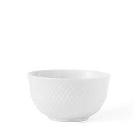 ​Lyngby Porcelæn - Rhombe White Bowl 13 cm / Home and Kitchen Κουζίνα Σπίτι & Κουζίνα