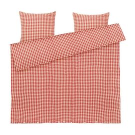 Juna - Bæk&Bølge Bed Linen 200x220 cm -  Red & Yellow / Home and Kitchen Κλινοσκεπάσματα Σπίτι & Κουζίνα