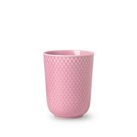 Lyngby Porcelæn - Rhombe Color Mug 33 cl - Rosa / Home and Kitchen Kitchen Home & Kitchen