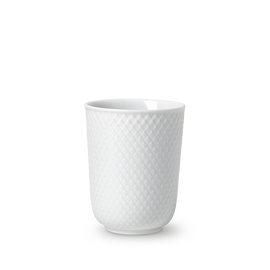 Lyngby Porcelæn - Rhombe White Mug 33 cl / Home and Kitchen Κουζίνα Σπίτι & Κουζίνα