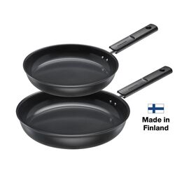 Fiskars - Hard Face Frying Pan Set 24 cm + 28 cm / Home and Kitchen Κουζίνα Σπίτι & Κουζίνα