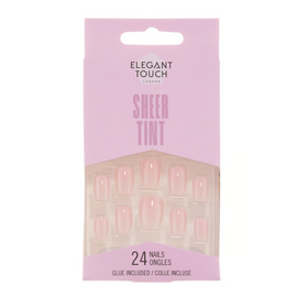 Elegant Touch -Artificial Nails - Sheer Tint Ballerina Pink / Beauty Νύχια Μακιγιάζ