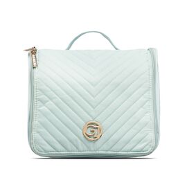 Gillian Jones - Organizer Toiletry Bag - Ocean - Quilted Nylon / Luggage and Travel Gear Uncategorized (Luggages & Bags) Lugagges & Bags