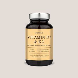 NORDBO - Vegan Vitamin D3 & K2 - 90 capsules / Health and Personal Care Βιταμίνες & Μεταλλικά Στοιχεία Προσωπική Φροντίδα