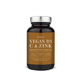 NORDBO - D3, C & Zink Vegan 90 Capsules / Health and Personal Care Βιταμίνες & Μεταλλικά Στοιχεία Προσωπική Φροντίδα