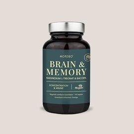 Nordbo Vegan Brain & Memory Magnesium – 90 Capsules / Health and Personal Care Βιταμίνες & Μεταλλικά Στοιχεία Προσωπική Φροντίδα