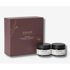 Evolve Beauty - Radiance Duo Gift Box - Gold / Beauty Gift Set Woman Care