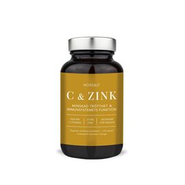 NORDBO - C-vitamin & Zink Vegan 100 Capsules / Health and Personal Care Βιταμίνες & Μεταλλικά Στοιχεία Προσωπική Φροντίδα