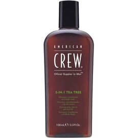 American Crew - Hair&Body 3-in-1 Tea Tree Shampoo / Beauty Γυναικεία Σαμπουάν Περιποίηση Μαλλιών