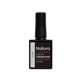 Nailura - Chrome Base Clear Gel - Clear - 10 ml / Beauty Νύχια Μακιγιάζ