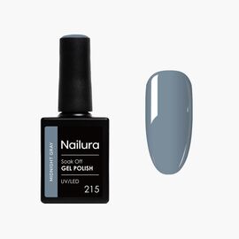 Nailura - Gel Polish 215 - Midnight Gray - 10 ml / Beauty Νύχια Μακιγιάζ