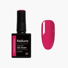 Nailura - Gel Polish 59 - Pomegranate Red - 10 ml / Beauty Νύχια Μακιγιάζ