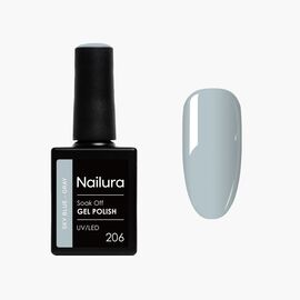 Nailura - Gel Polish 206 - Sky Blue Grey - 10 ml / Beauty Νύχια Μακιγιάζ