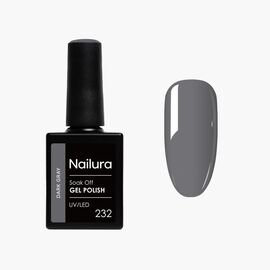 Nailura - Gel Polish 232 - Graphite Gray - 10 ml / Beauty Νύχια Μακιγιάζ