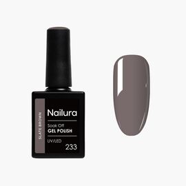 Nailura - Gel Polish 233 - Slate Brown - 10 ml / Beauty Νύχια Μακιγιάζ