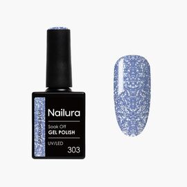 Nailura - Gel Polish 303 - Sparkling Blue - 10 ml / Beauty Νύχια Μακιγιάζ