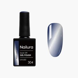 Nailura - Gel Polish 304 - Navy Cat Eye - Navy Blue - 10 ml / Beauty Νύχια Μακιγιάζ