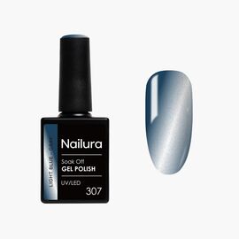 Nailura - Gel Polish 307 - Light Blue Gray - 10 ml / Beauty Νύχια Μακιγιάζ