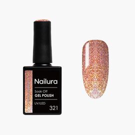 Nailura - Gel Polish 321 - Rust Sparkle - 10 ml / Beauty Νύχια Μακιγιάζ