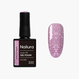 Nailura - Gel Polish 335 - Pink Glimmer - 10 ml / Beauty Νύχια Μακιγιάζ