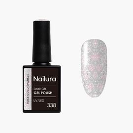 Nailura - Gel Polish 338 - Rose Gold Sparkle - 10 ml / Beauty Νύχια Μακιγιάζ