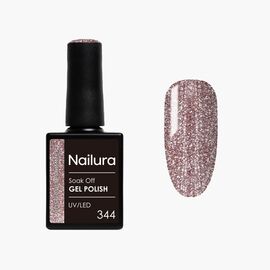 Nailura - Gel Polish 344 - Rose Gold Shimmer - 10 ml / Beauty Νύχια Μακιγιάζ
