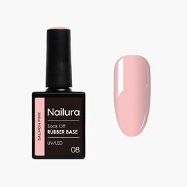 Nailura - Rubber Base 8 - Salmon Pink - 10 ml / Beauty Νύχια Μακιγιάζ