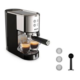 Krups Virtuoso XP444C10 coffee maker Semi-auto Espresso machine 1 L Καφετιέρες Συσκευές
