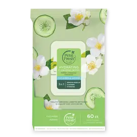 Petal Fresh - Pure Brightening Cucumber & Citrus Cleansing Wipes / Beauty Πρόσωπο Περιποίηση Προσώπου