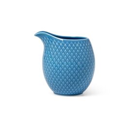 Lyngby Porcelæn - Rhombe Color Milk Jug 39 cl - Blue / Home and Kitchen Κουζίνα Σπίτι & Κουζίνα